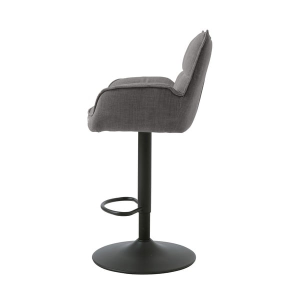 Sivi barski stoli v kompletu z nastavljivo višino 2 ks Marilla – Unique Furniture-image-2