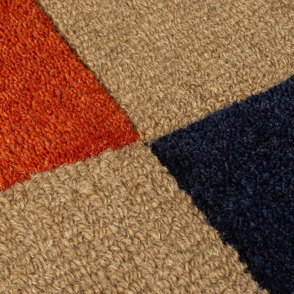 Ročno tkana volnena preproga v barvi terakote 160x230 cm Mia Arch – Flair Rugs-image-3