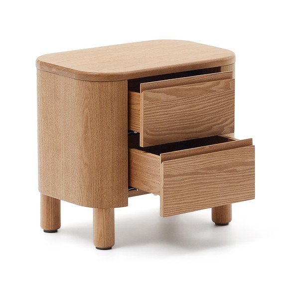 Nočna omarica v naravni barvi Salaya – Kave Home-image-3