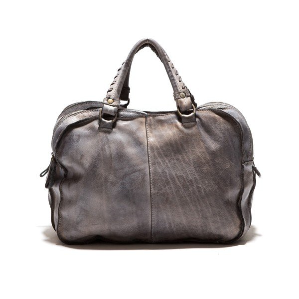 Usnjena torbica Anna Luchini 6 Grigio-image-2