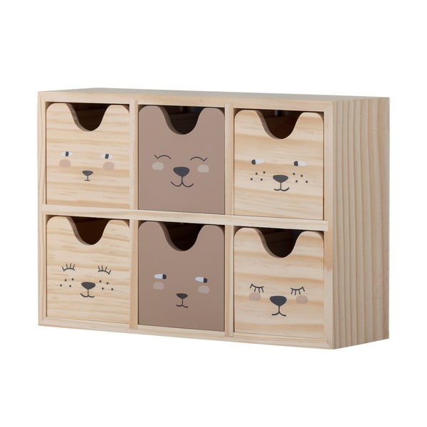 Lesen otroški organizator za igrače v naravni barvi 27x8x18 cm Calle – Bloomingville Mini