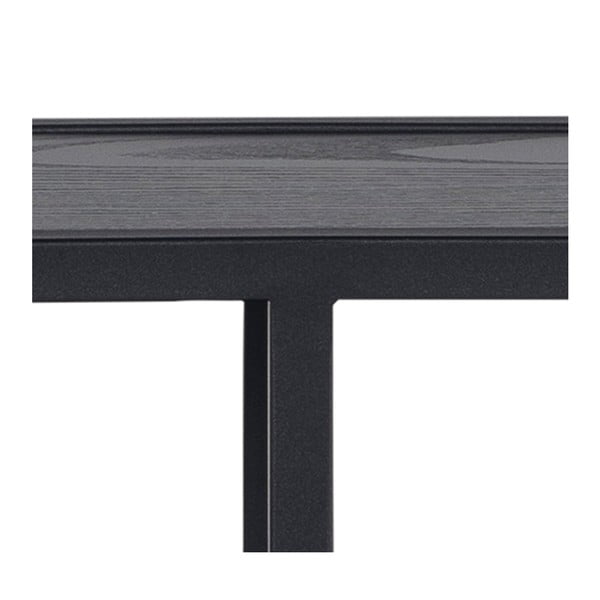 Črna kovinska polica Seaford - Actona-image-2