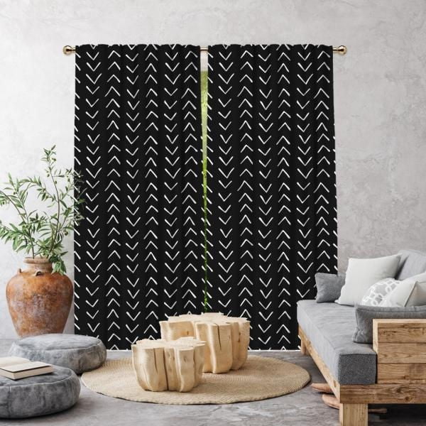 Črna zavesa 260x140 cm - Cipcici
