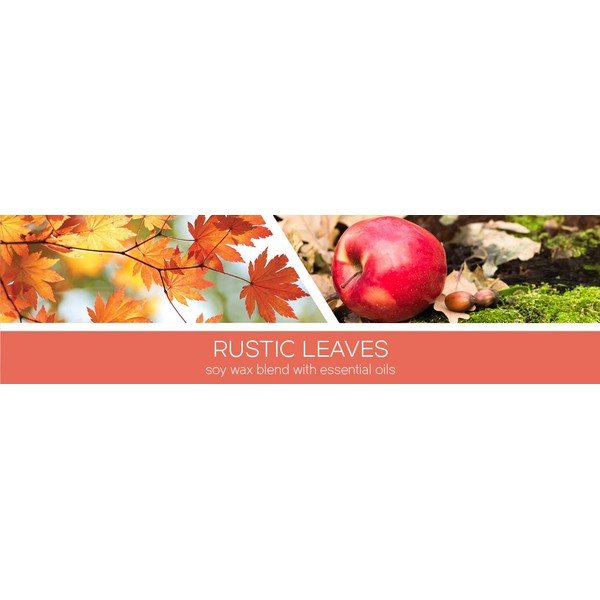 Dišeča sveča iz sojinega voska čas gorenja 35 h Rustic Leaves – Goose Creek-image-1