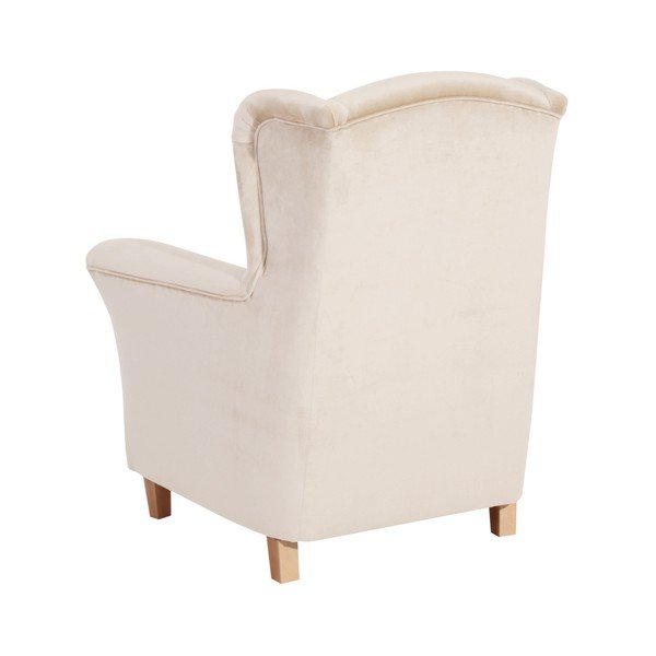 Krem fotelj Max Winzer Agnetha Suede-image-2