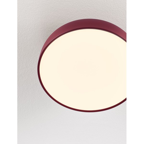 Bordo rdeča aluminijasta LED zatemnitvena stropna svetilka Noelia – Nova Luce-image-4
