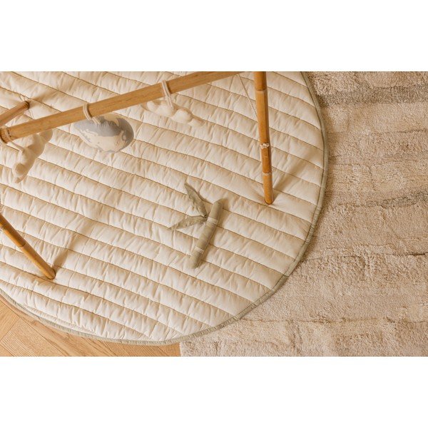 Zelena/kremno bela otroška igralna podloga Bamboo Leaf – Lorena Canals-image-3