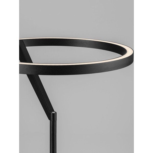 Mat črna aluminijasta LED zatemnitvena stoječa svetilka (višina 168 cm) Tilia – Nova Luce-image-4