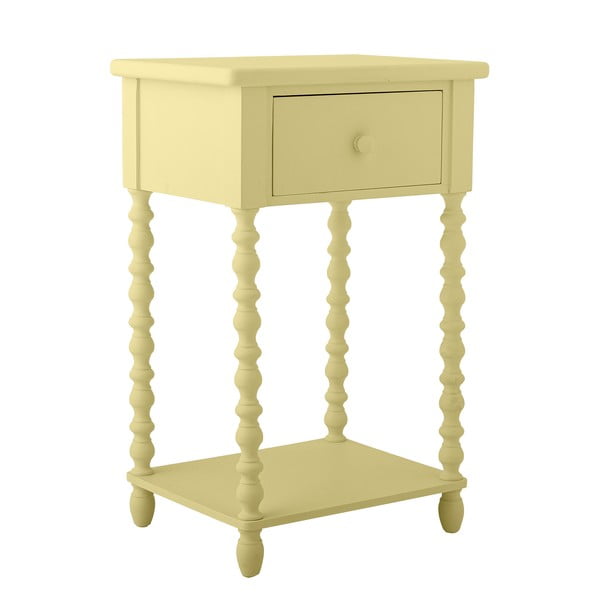 Svetlo rumena nočna omarica Salino – Bloomingville