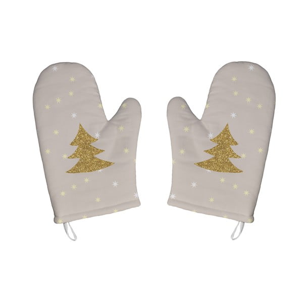 Kuhinjske rokavice z božičnim motivom v kompletu 2 ks – Butter Kings