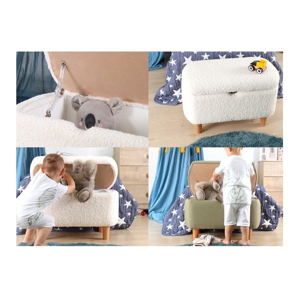 Svetlo zelen otroški tabure Moouv – Artie-image-1