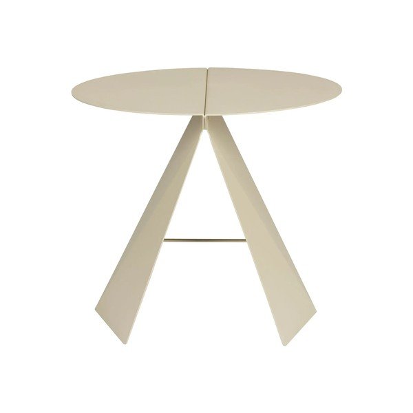 Kovinska okrogla stranska mizica 45x46 cm Foldy – Zuiver