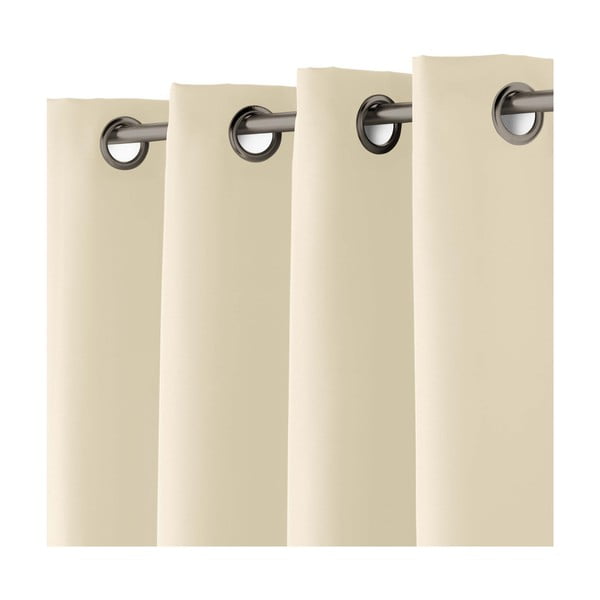 Bež zavesa 140x180 cm Essentiel – douceur d'intérieur-image-1