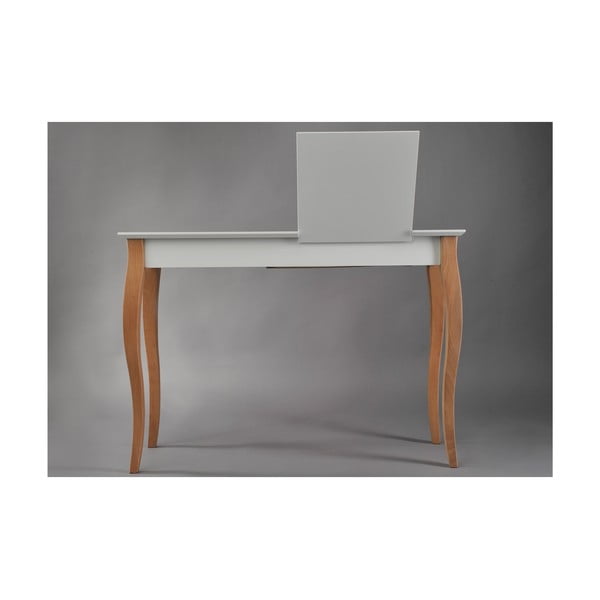 Bela toaletna mizica z ogledalom Ragaba Dressing Table, dolžina 105 cm-image-4