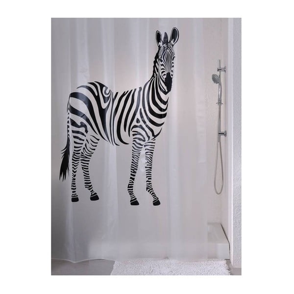 Tuš zavesa Zebra, 180x180 cm