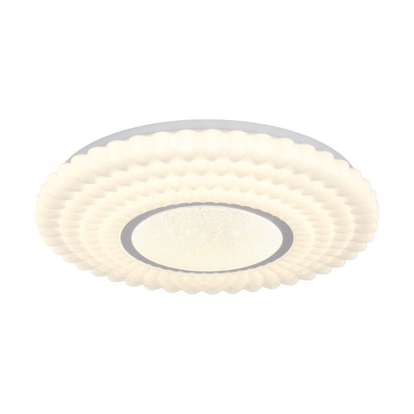Bela LED stropna svetilka 38x38 cm Uran – Candellux Lighting-image-1