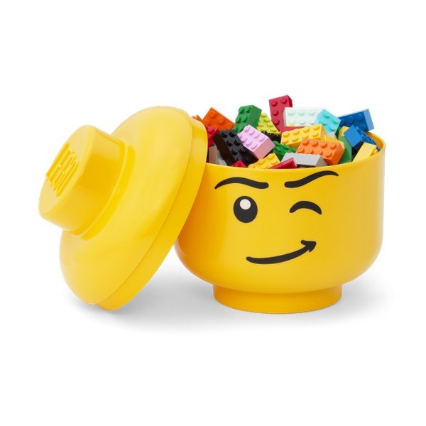 Otroška plastična škatla za shranjevanje Head - LEGO®-image-2