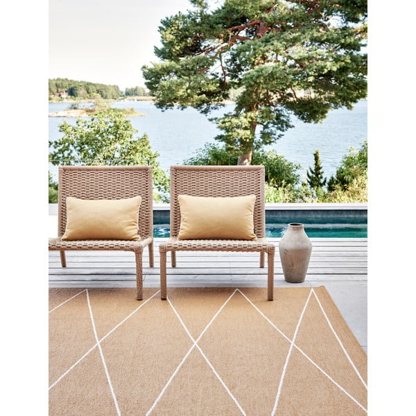 Oker rumen zunanji in notranji tekač 70x240 cm Max Ochre – Pappelina-image-3