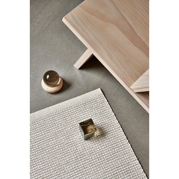 Kremno bel zunanji in notranji tekač 70x240 cm Emm Vanilla – Pappelina-image-2