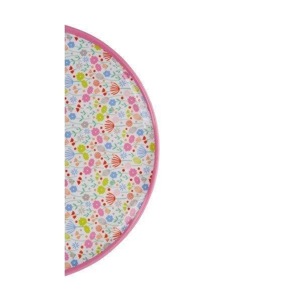 Pisan krožnik z motivom cvetja Premier Housewares Casey, ⌀ 25 cm-image-1