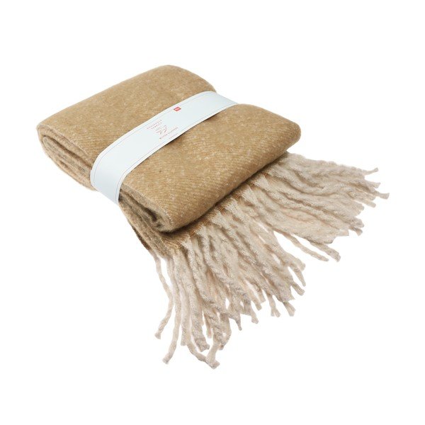 Rumena/rjava odeja 127x185 cm – Rex London-image-3