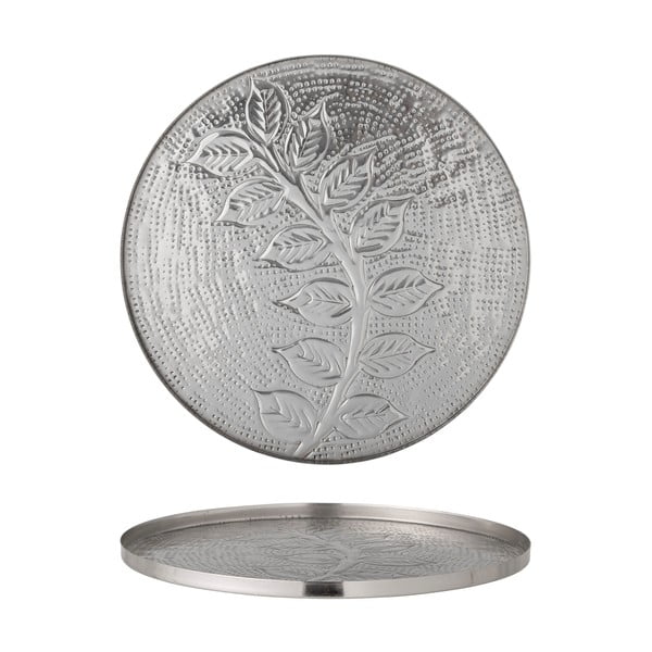 Kovinski dekorativni pladenj ø 30 cm Leila – Bloomingville-image-1
