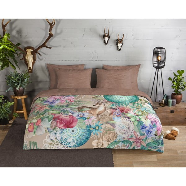 Rjava flanelna posteljnina 140x200 cm - HIP-image-1