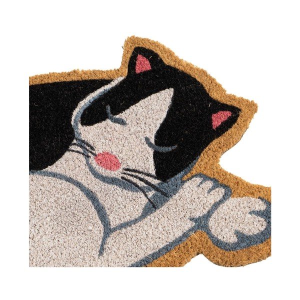 Predpražnik iz kokosovih vlaken 40x60 cm Cat – Casa Selección-image-1