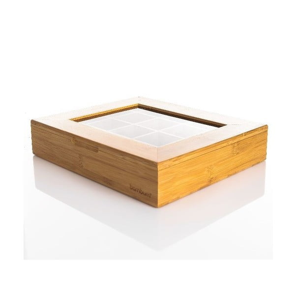 Bambusova škatla za čaj Clemer