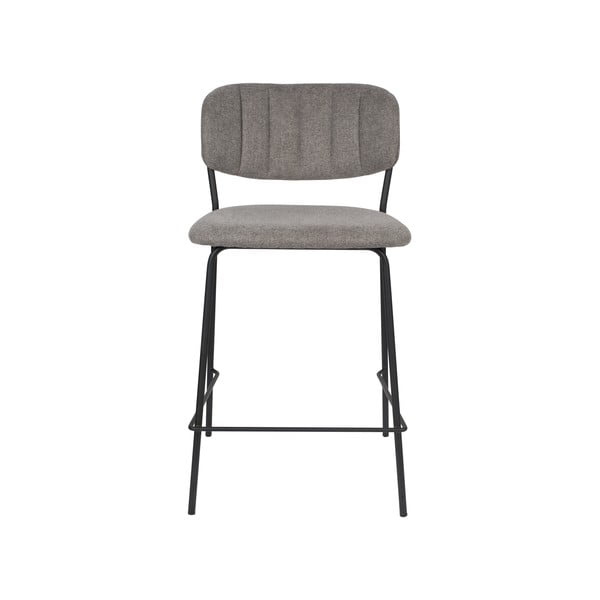 Sivi barski stoli v kompletu 2 kos 89 cm Jolien - White Label-image-2