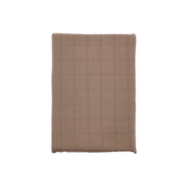 Rjava podaljšana posteljnina za zakonsko posteljo iz damasta 200x220 cm Clear – Södahl-image-2