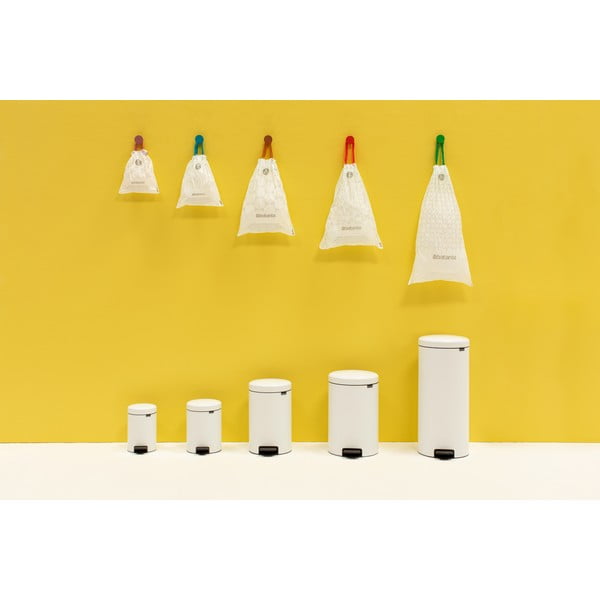 Bel jeklen koš za smeti s pedalom 30 l NewIcon – Brabantia-image-4