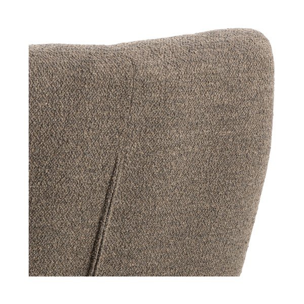 Sivo-rjav fotelj iz tkanine bouclé Paris – Actona-image-4