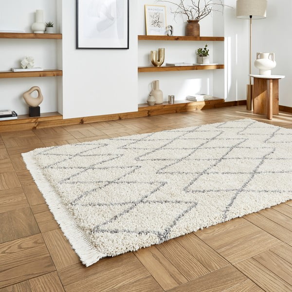 Kremno bela preproga 120x170 cm Boho – Think Rugs-image-1