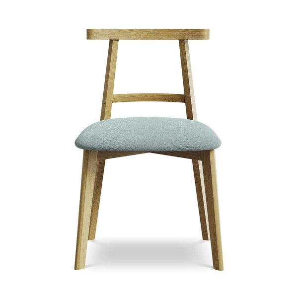 Moder jedilni stol iz masivnega lesa Ohelo – Makamii-image-1