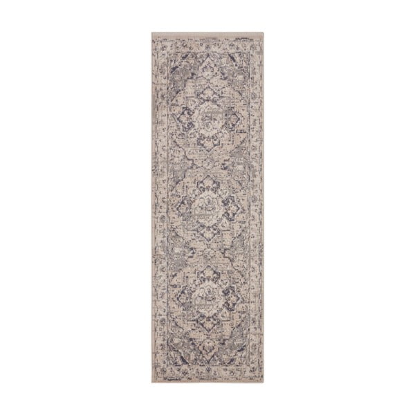 Sivo-bež tekač 80x200 cm Terrain Designer Sand – Hanse Home