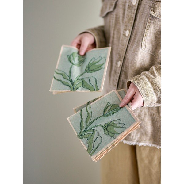 Papirnati prtički v kompletu 20 ks Mana – Bloomingville-image-1