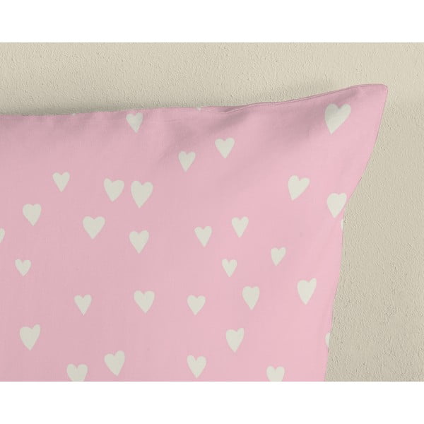 Rožnata enojna bombažna otroška posteljnina 140x200 cm Chico – Good Morning-image-3