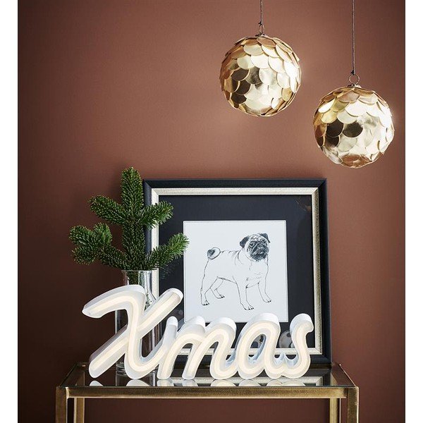 Bela LED svetlobna dekoracija Markslöjd Xmas, dolžina 40 cm-image-1