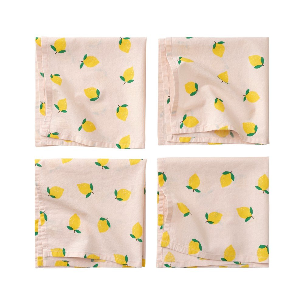 Prtički v kompletu 4 ks 40x40 cm Milly Fruit