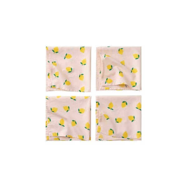 Prtički v kompletu 4 ks 40x40 cm Milly Fruit – Ellos Home