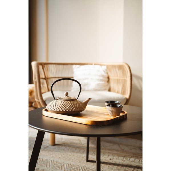 Bež skodelice v kompletu 2 ks iz litega železa 100 ml Xilin – Bredemeijer-image-1