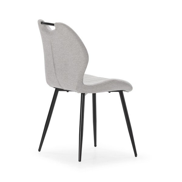 Svetlo sivi jedilni stoli v kompletu 4 ks Muli – Marckeric-image-4