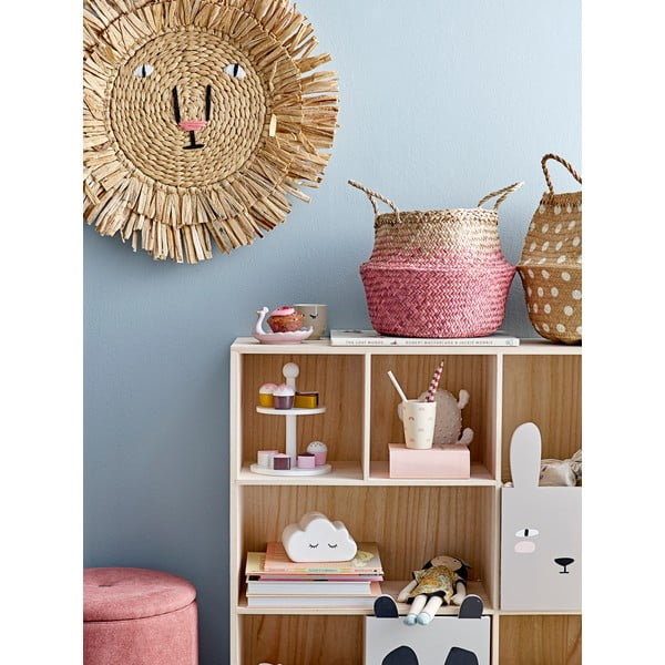 Otroška knjižna omara iz masivnega lesa pavlovnije 107x89 cm Calle - Bloomingville Mini-image-3