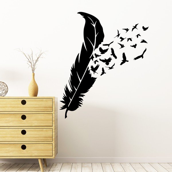 Ambiance Feather Birds nalepka-image-1