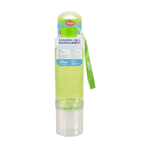 Zelena steklenička za vodo Snips Eat&Drink, 750 ml-image-1