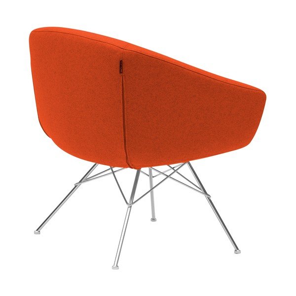 Oranžen fotelj Softline Aiko-image-2
