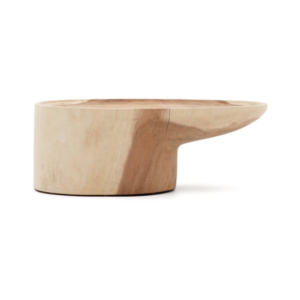 Mizica iz masivnega munggur lesa v naravni barvi 50x90 cm Mosi – Kave Home-image-2