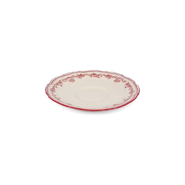Bordo rdeč/slonokoščen čajni krožniček ø 15,5 cm Cyril – S|P Collection-image-3