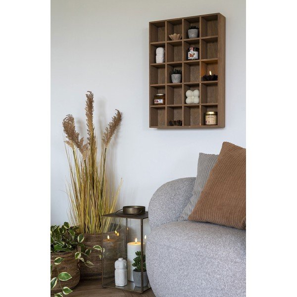 Večnivojska polica iz masivnega bora v naravni barvi 44 cm Moss – House Nordic-image-2